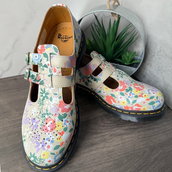 RARE DR. MARTEN WANDERLUST FLORAL 8065 Mary Jane - Picture 7 of 7